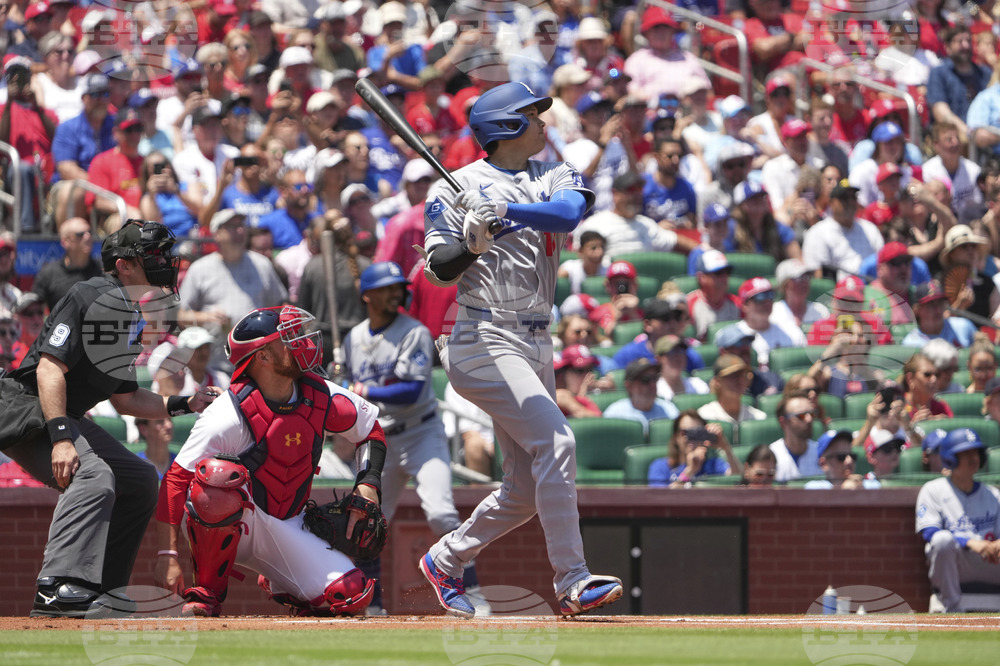 Dodgers Cardinals Baseball