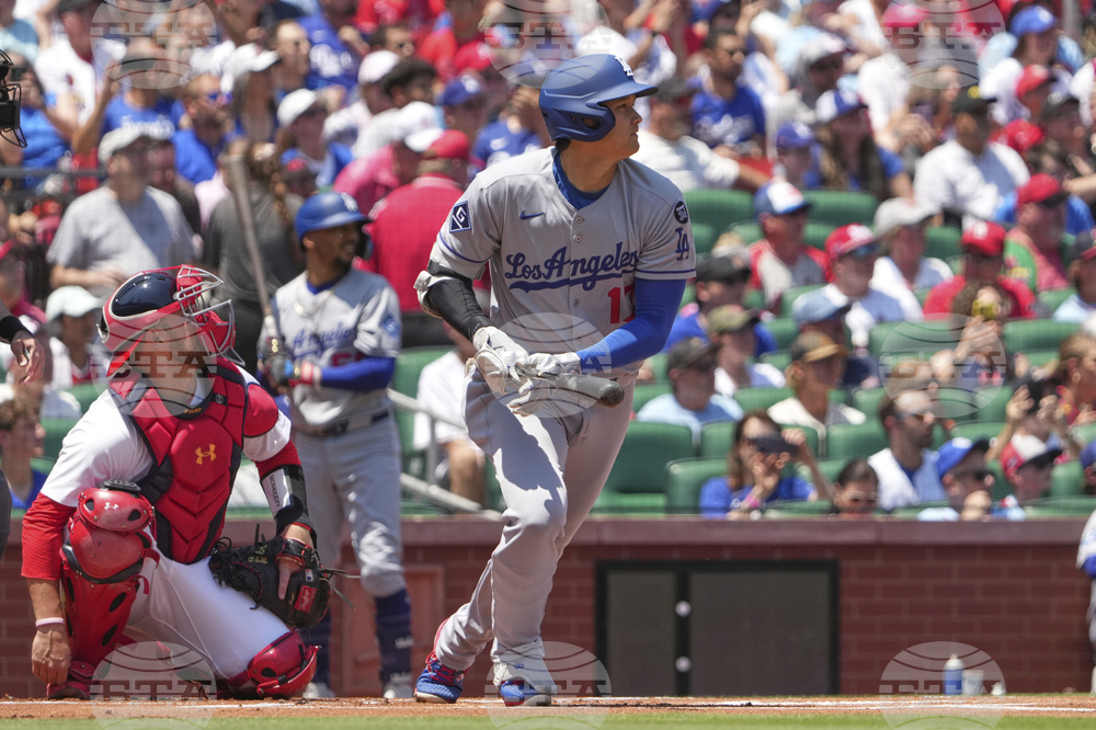 Dodgers Cardinals Baseball