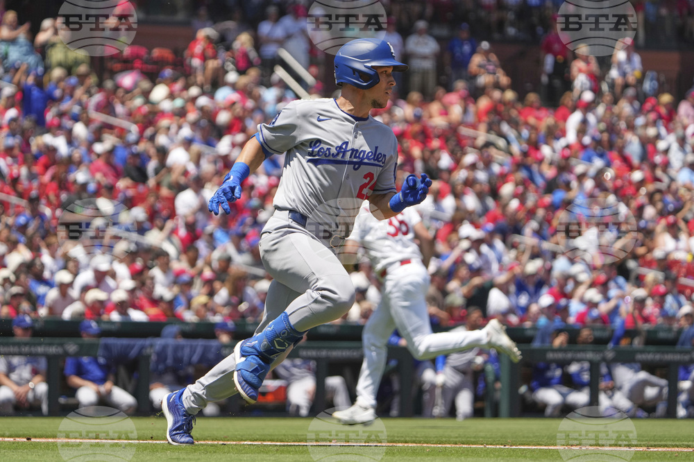 Dodgers Cardinals Baseball