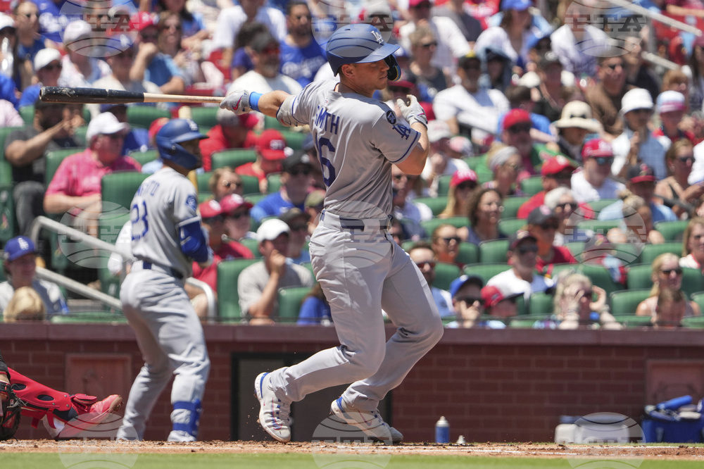 Dodgers Cardinals Baseball