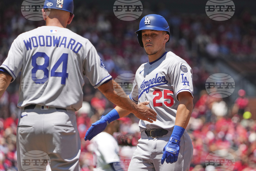 Dodgers Cardinals Baseball
