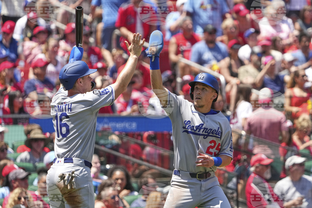Dodgers Cardinals Baseball