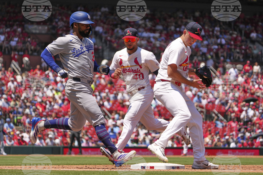 Dodgers Cardinals Baseball