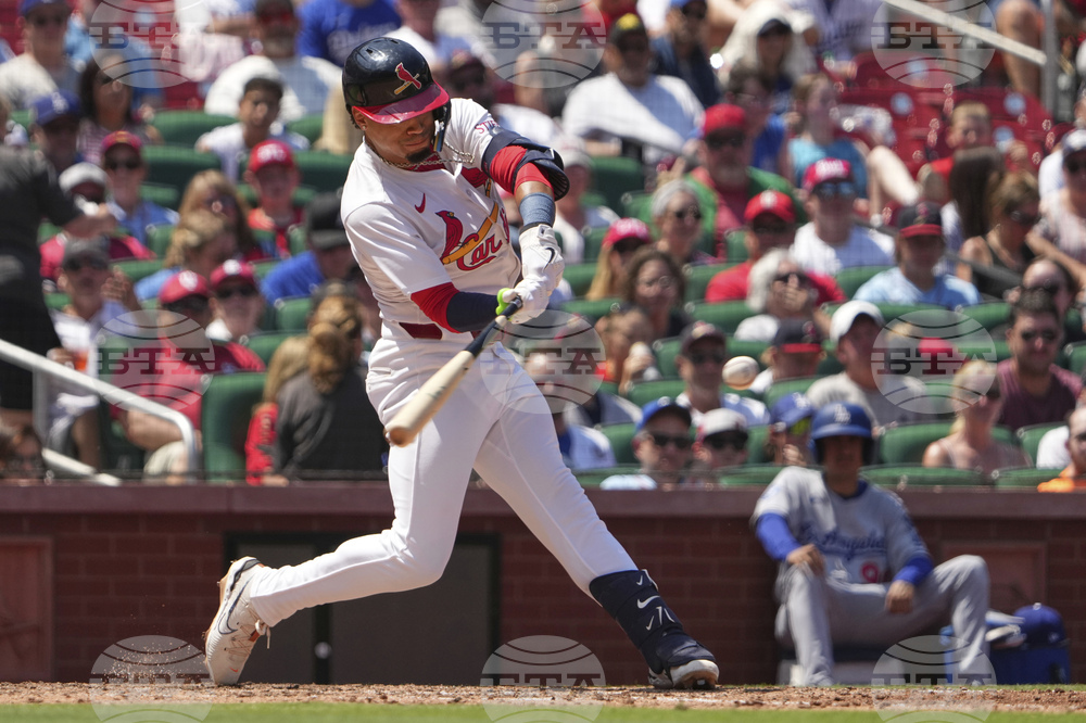 Dodgers Cardinals Baseball
