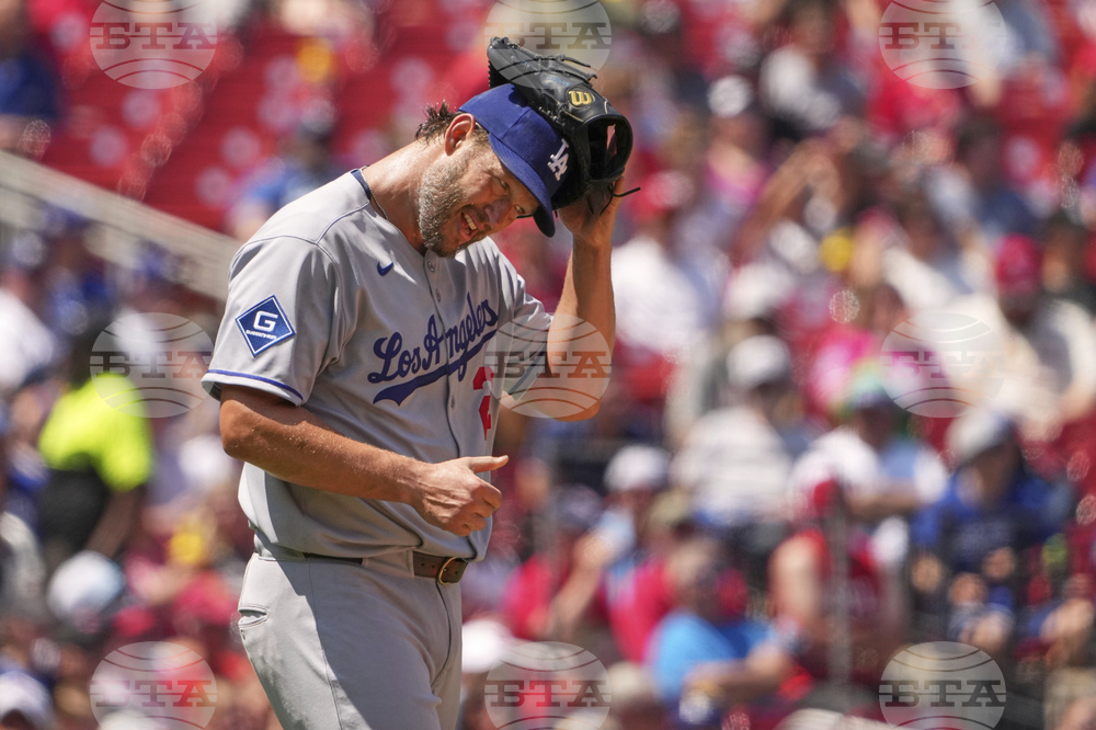 Dodgers Cardinals Baseball
