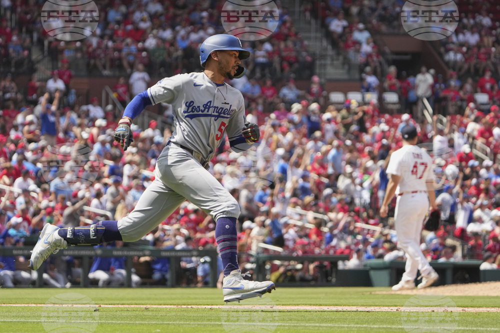 Dodgers Cardinals Baseball
