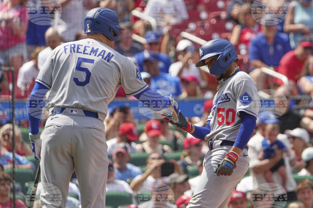 Dodgers Cardinals Baseball