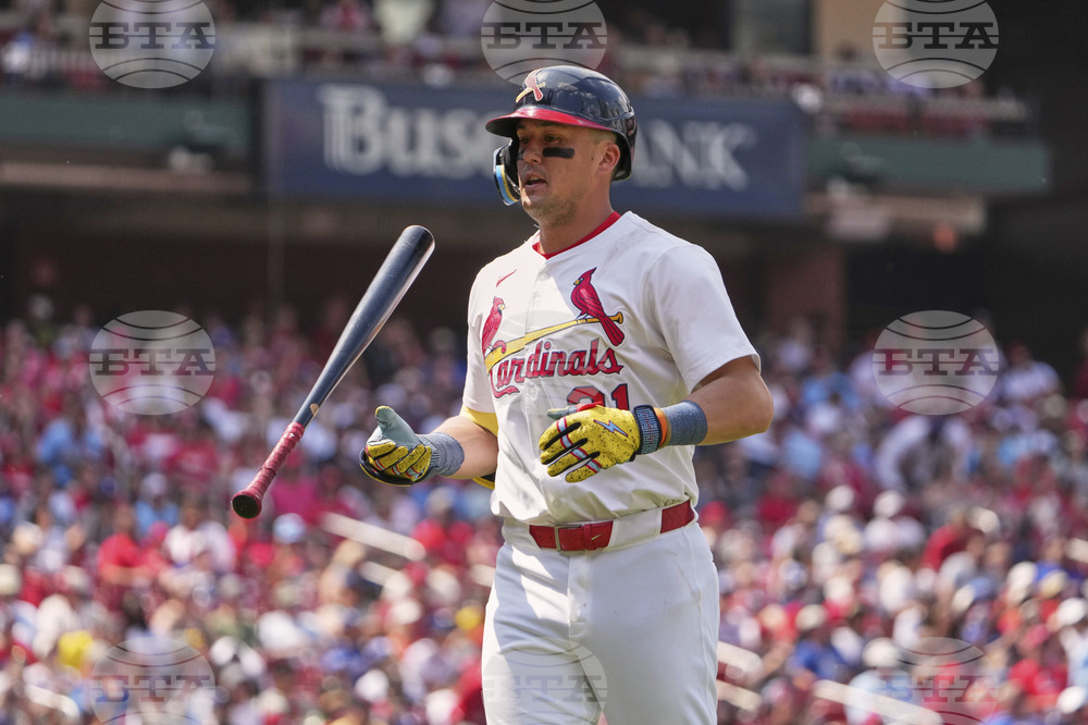 Dodgers Cardinals Baseball