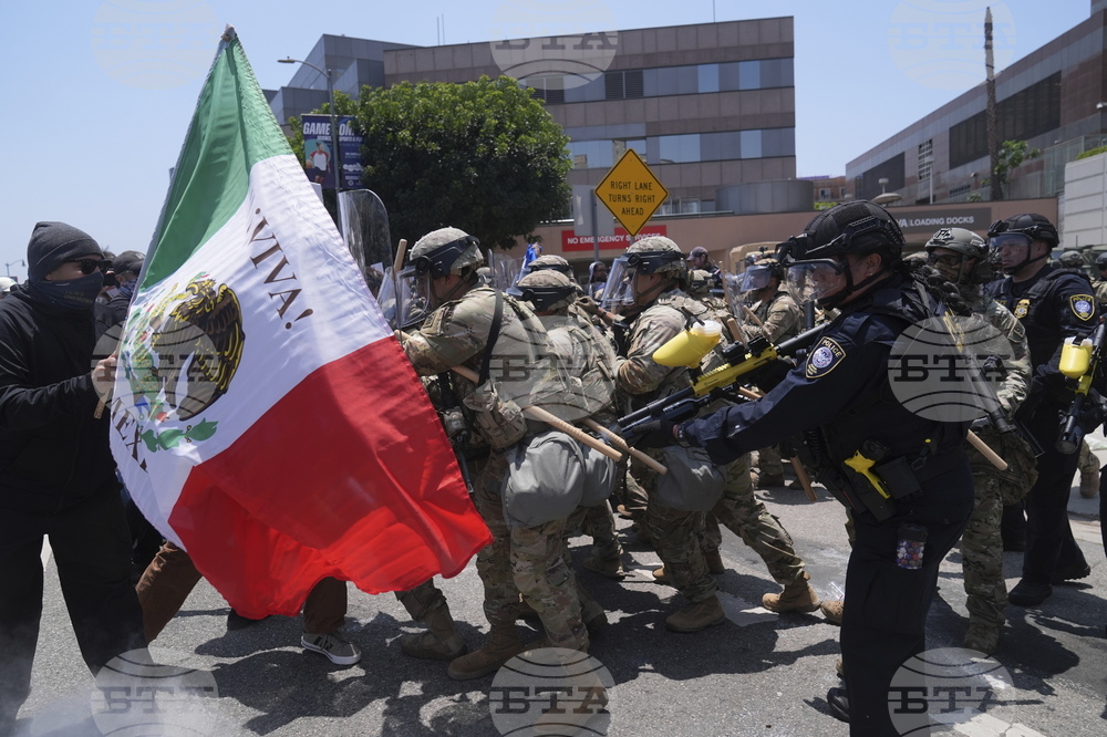 APTOPIX Immigration Raids Los Angeles