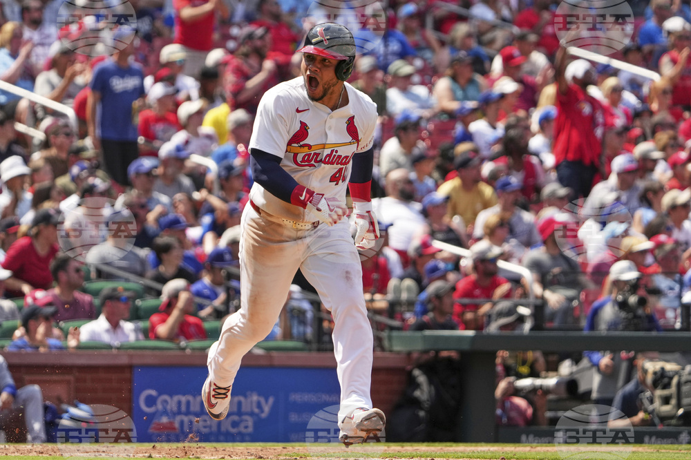 Dodgers Cardinals Baseball