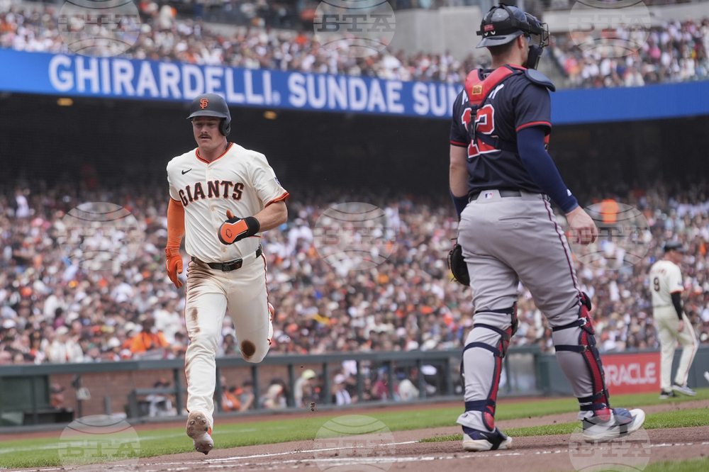 Braves Giants Baseball
