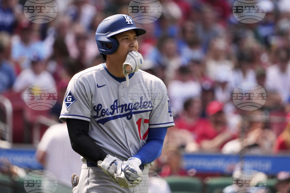Dodgers Cardinals Baseball