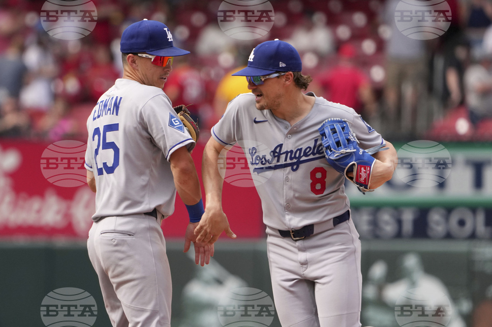 Dodgers Cardinals Baseball