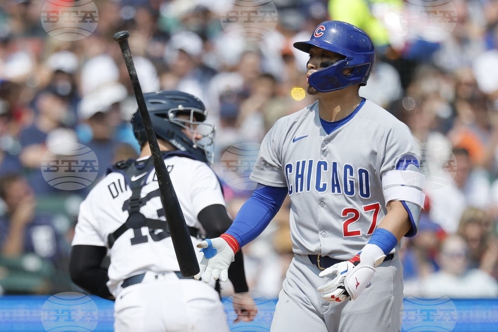 Cubs Tigers Baseball