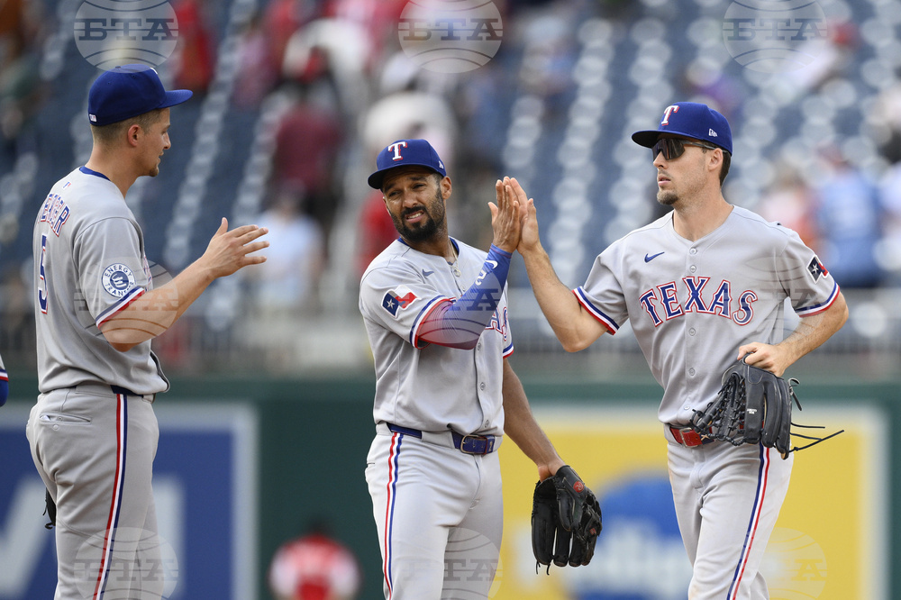 Rangers Nationals Baseball
