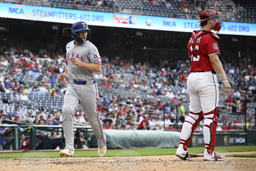 Rangers Nationals Baseball