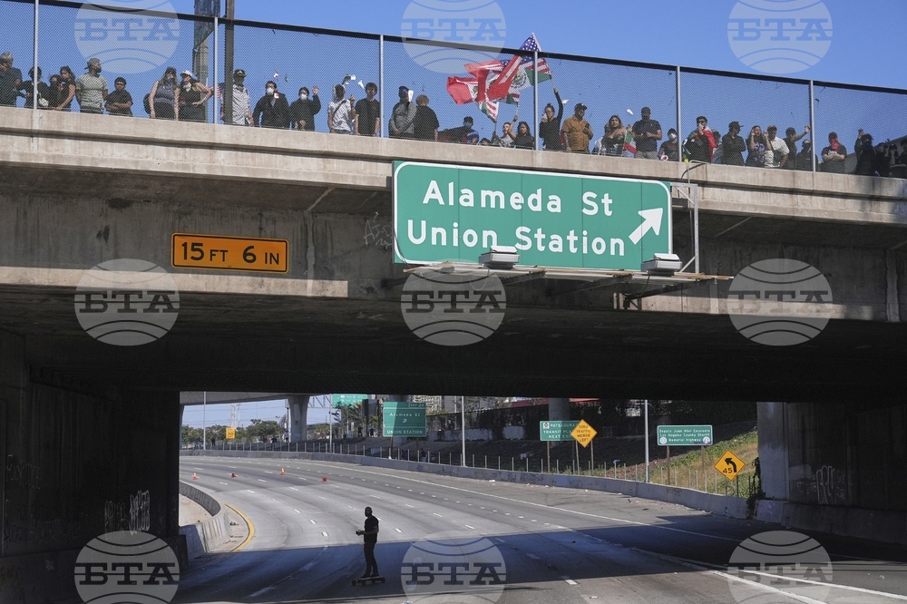 APTOPIX Immigration Raids Los Angeles