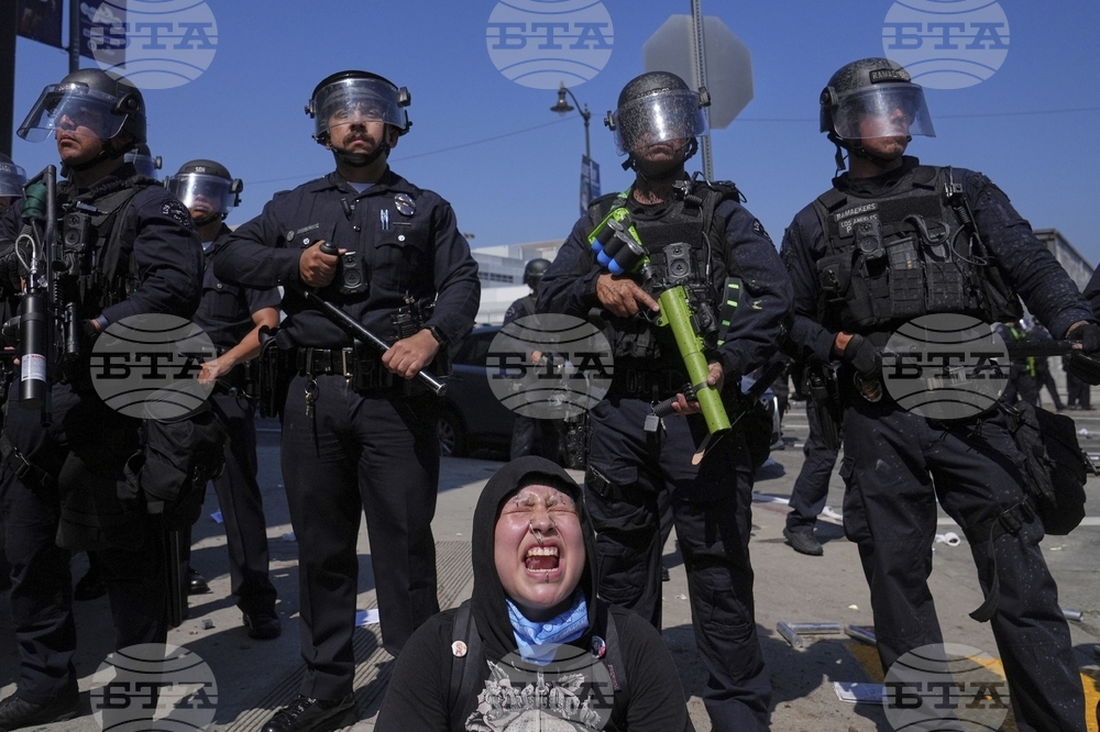 APTOPIX Immigration Raids Los Angeles