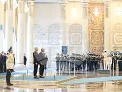 Казахстан - Румен Радев - официално посрещане