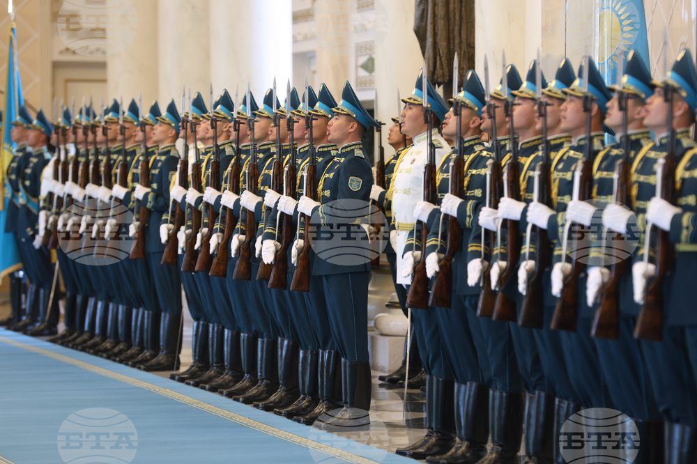Казахстан - Румен Радев - официално посрещане
