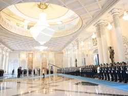 Казахстан - Румен Радев - официално посрещане