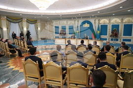 Казахстан - Касъм-Жомарт Токаев - Румен Радев  - двустранни документи  - подписване