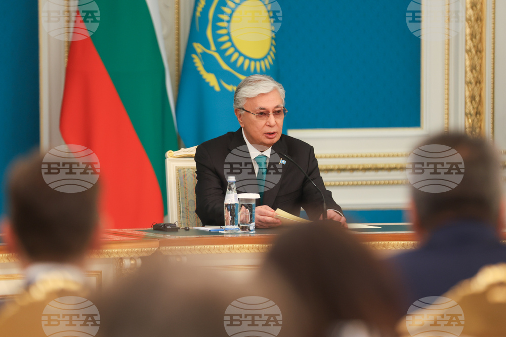 Казахстан - Касъм-Жомарт Токаев - Румен Радев - двустранни документи - подписване