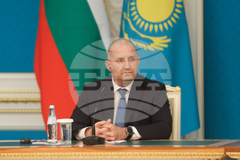 Казахстан - Касъм-Жомарт Токаев - Румен Радев  - двустранни документи  - подписване