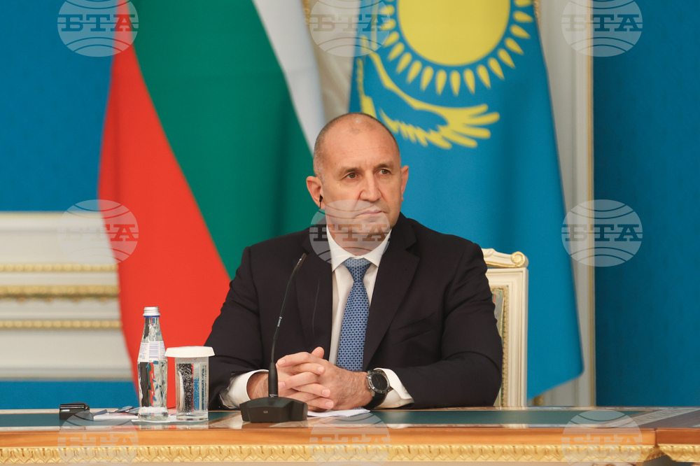 Казахстан - Касъм-Жомарт Токаев - Румен Радев - двустранни документи - подписване