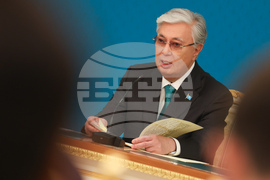 Казахстан - Касъм-Жомарт Токаев - Румен Радев  - двустранни документи  - подписване