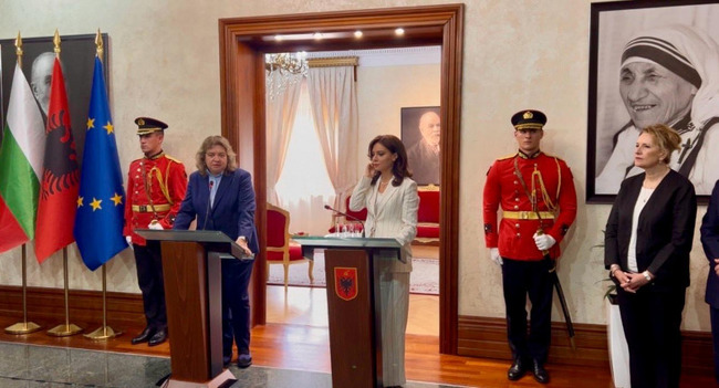 Оценяваме подкрепата на България за европейската интеграция на Албания, заяви председателят на албанския парламент