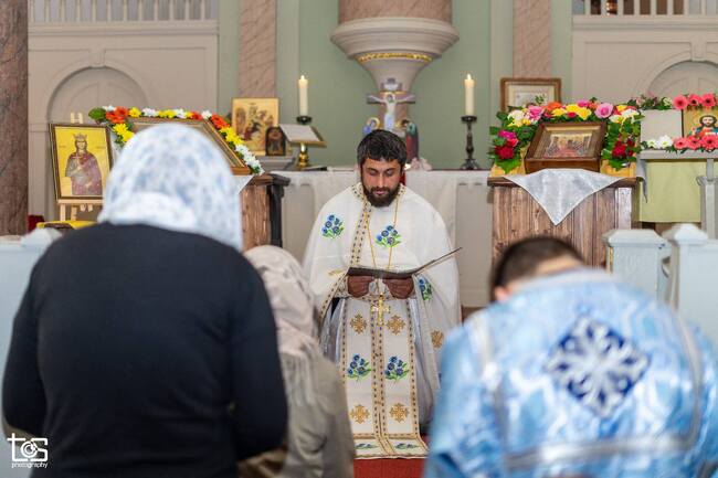 Света божествена литургия на български език бе отслужена на Петдесетница в Лайпциг
