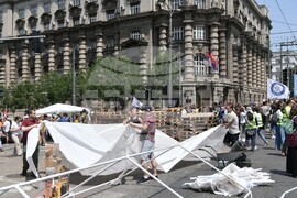 Сърбия - протест