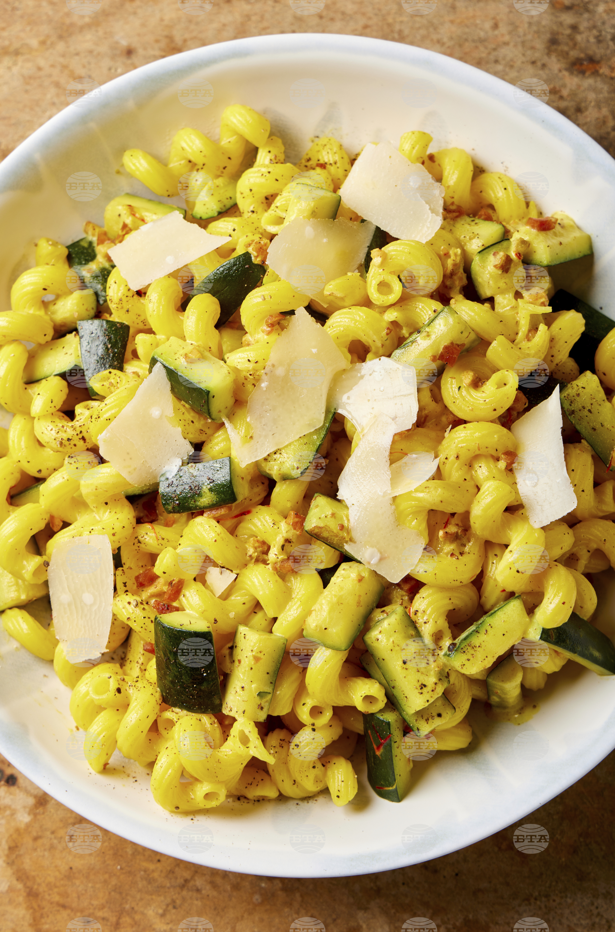 Food-MilkStreet-Zucchini-Saffron Pasta