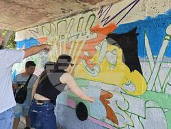 Сливен - „Изкуство срещу вандализъм“ - ученици - графити