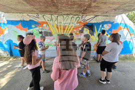 Сливен - „Изкуство срещу вандализъм“ - ученици - графити