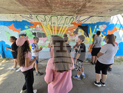 Сливен - „Изкуство срещу вандализъм“ - ученици - графити