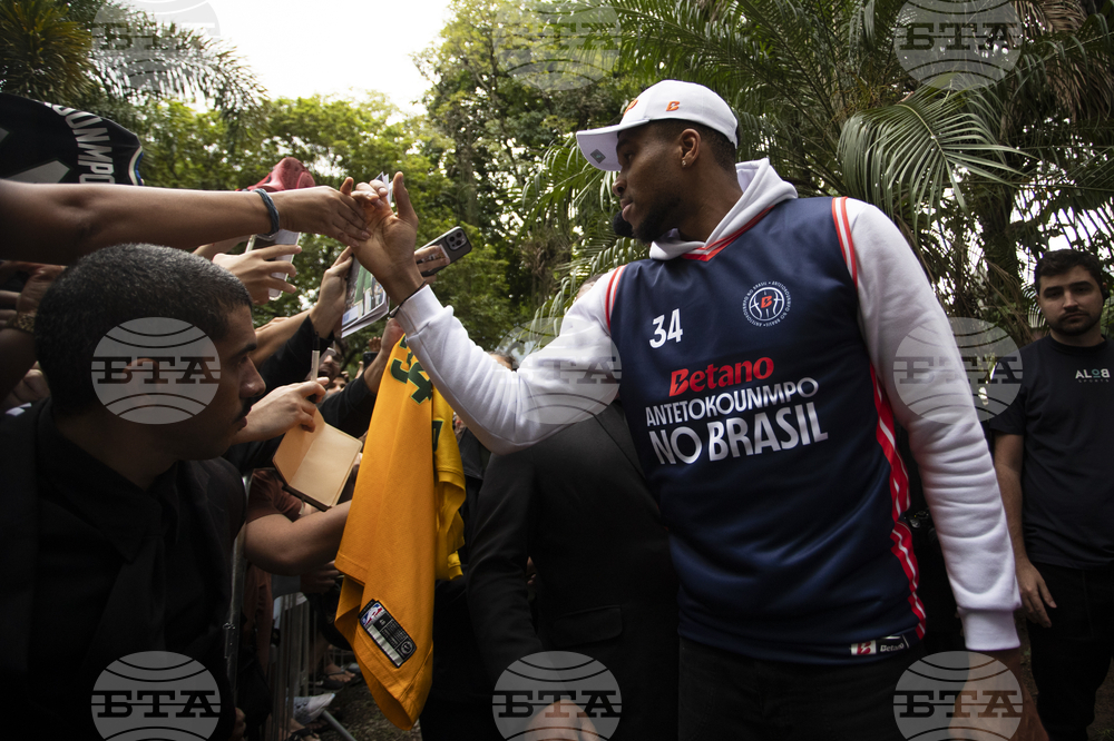 Brazil Basketball Giannis Antetokounmpo