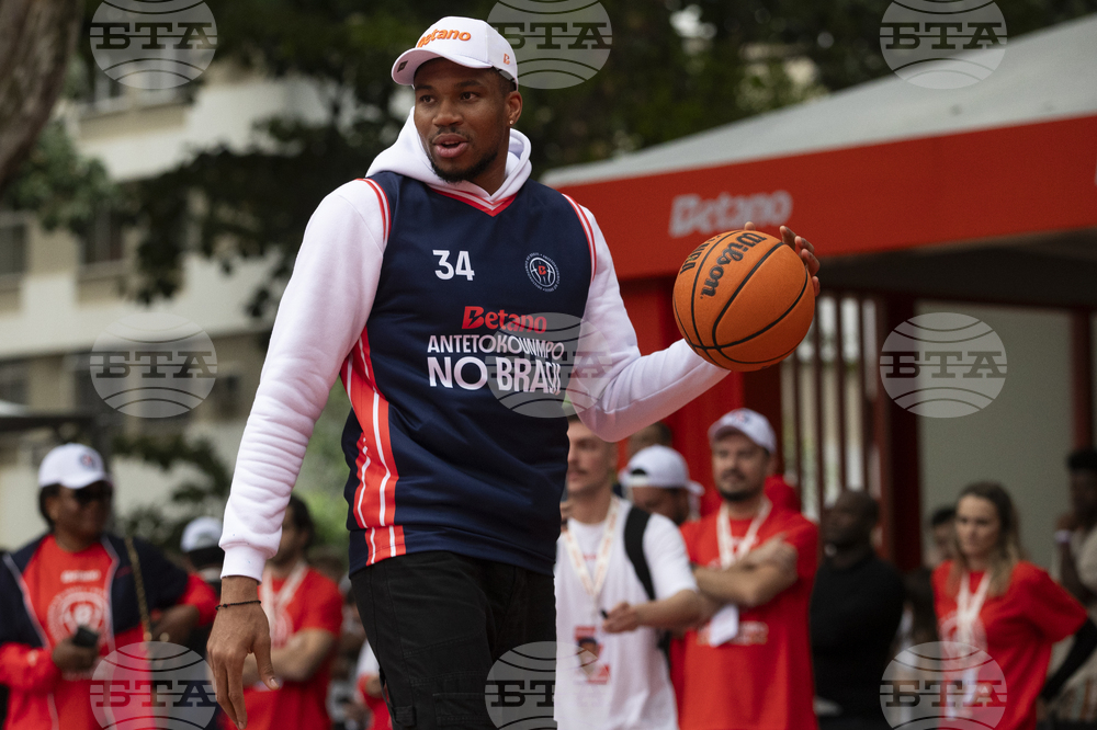 Brazil Basketball Giannis Antetokounmpo