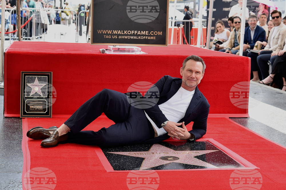 Christian Slater Walk of Fame