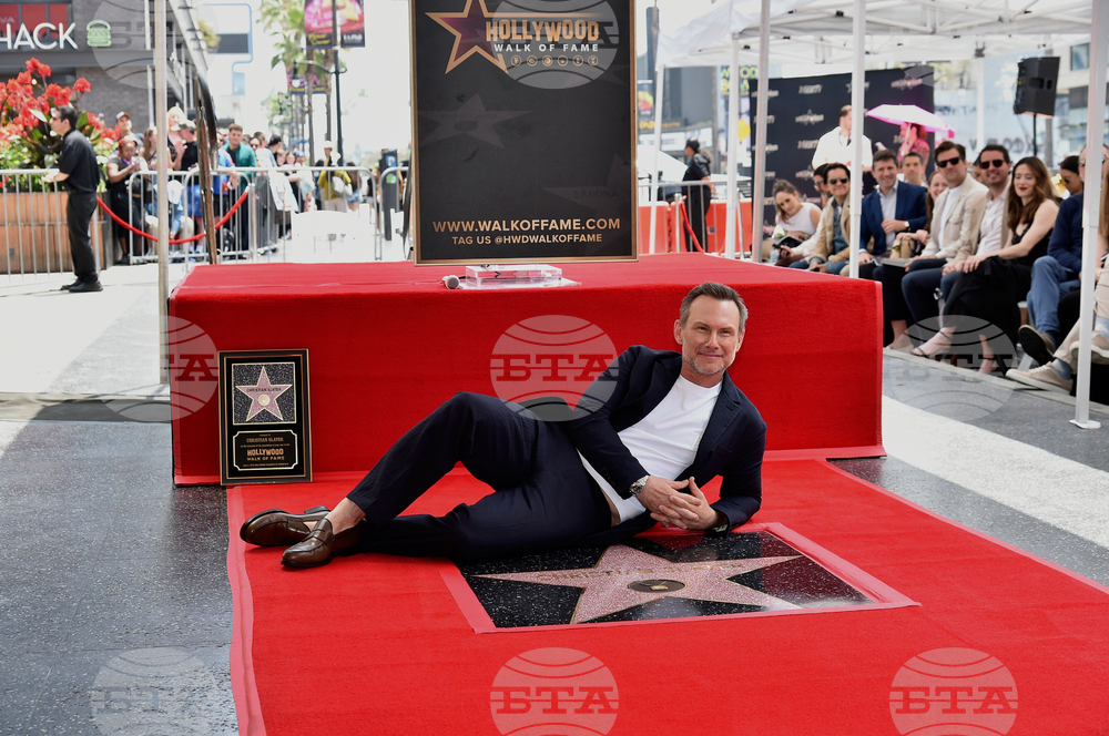 Christian Slater Walk of Fame