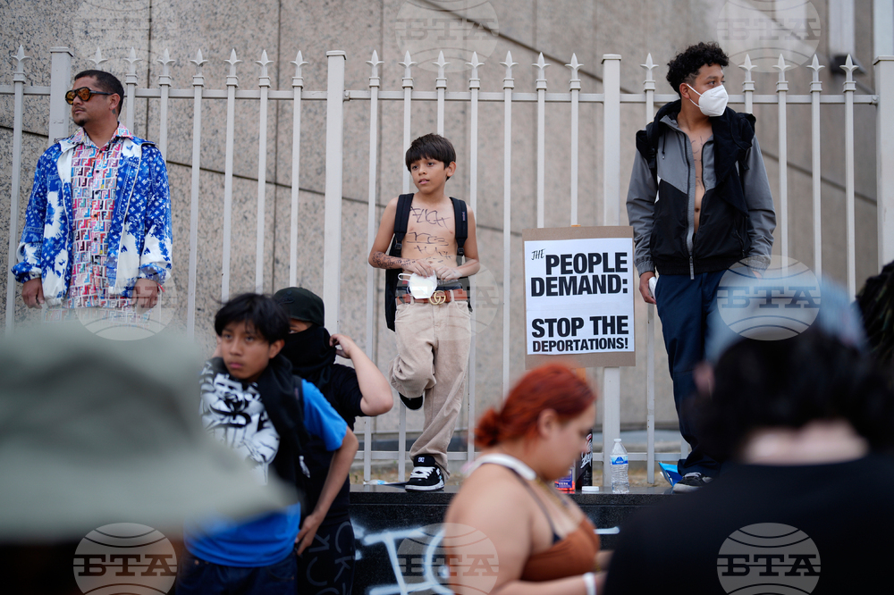 APTOPIX Immigration Raids Los Angeles