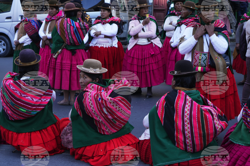 APTOPIX Bolivia Protest