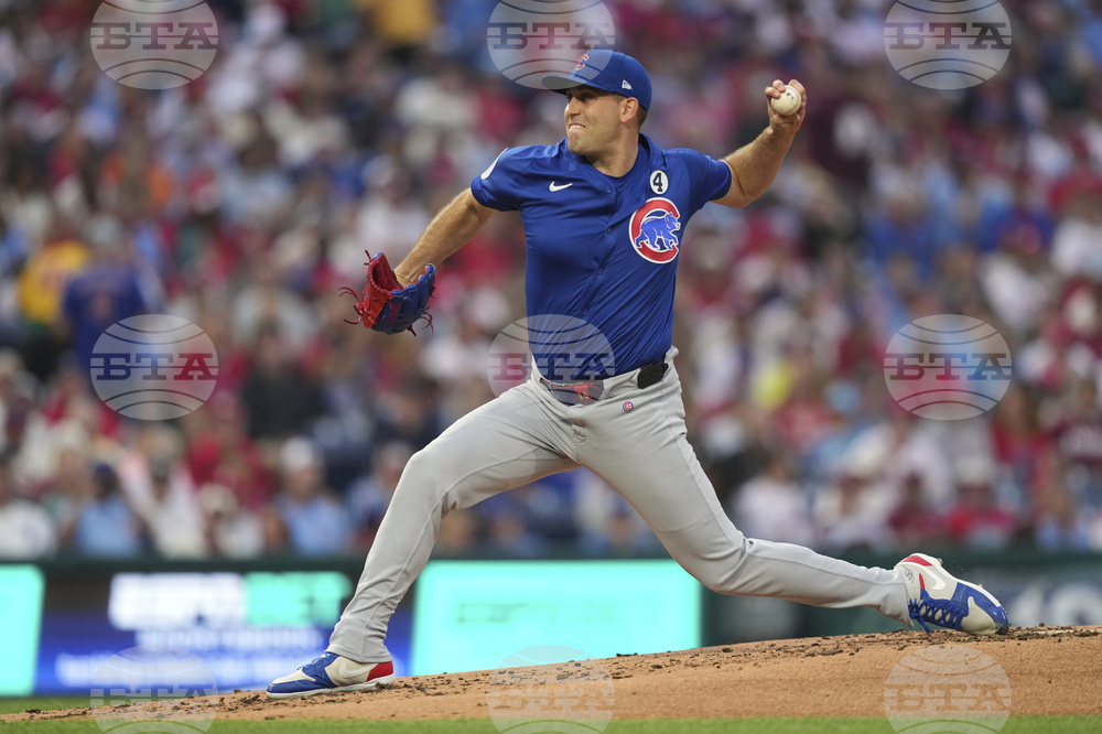 Cubs Phillies Baseball