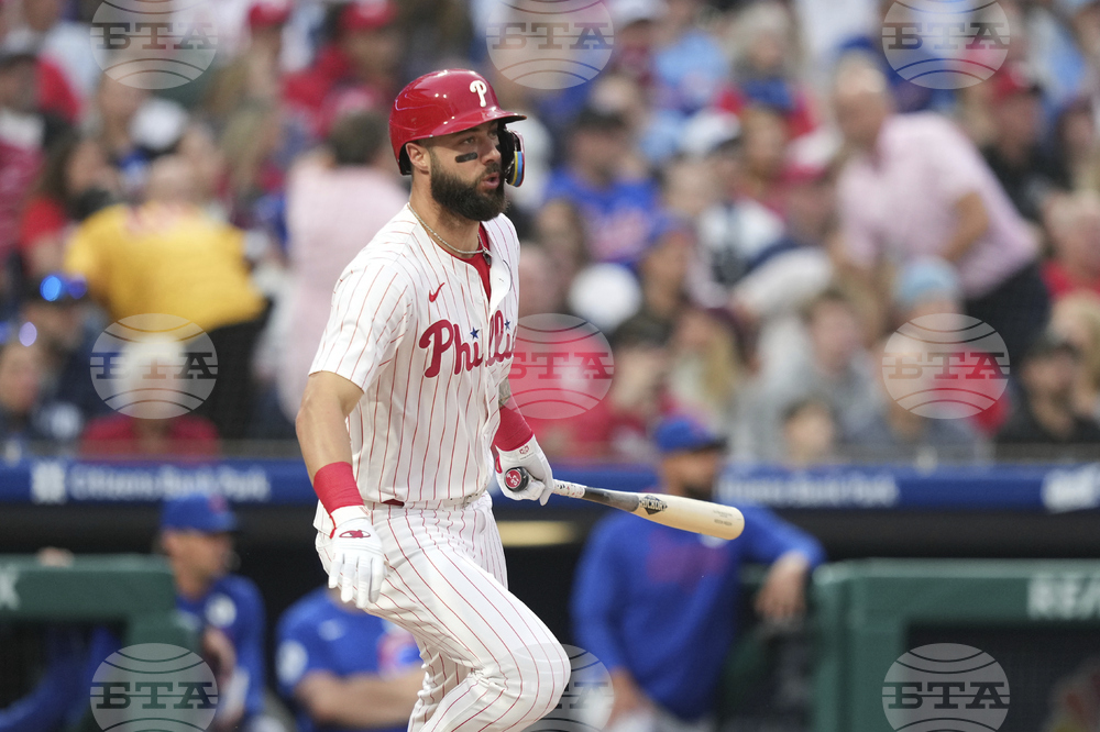Cubs Phillies Baseball