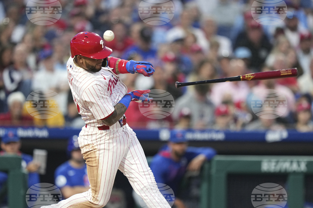 Cubs Phillies Baseball