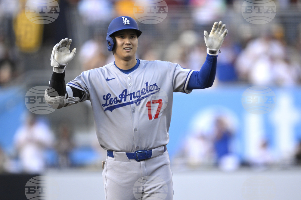 Dodgers Padres Baseball