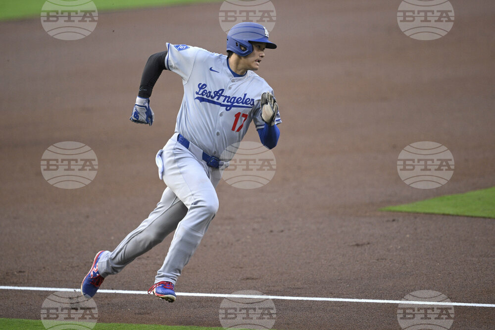 Dodgers Padres Baseball