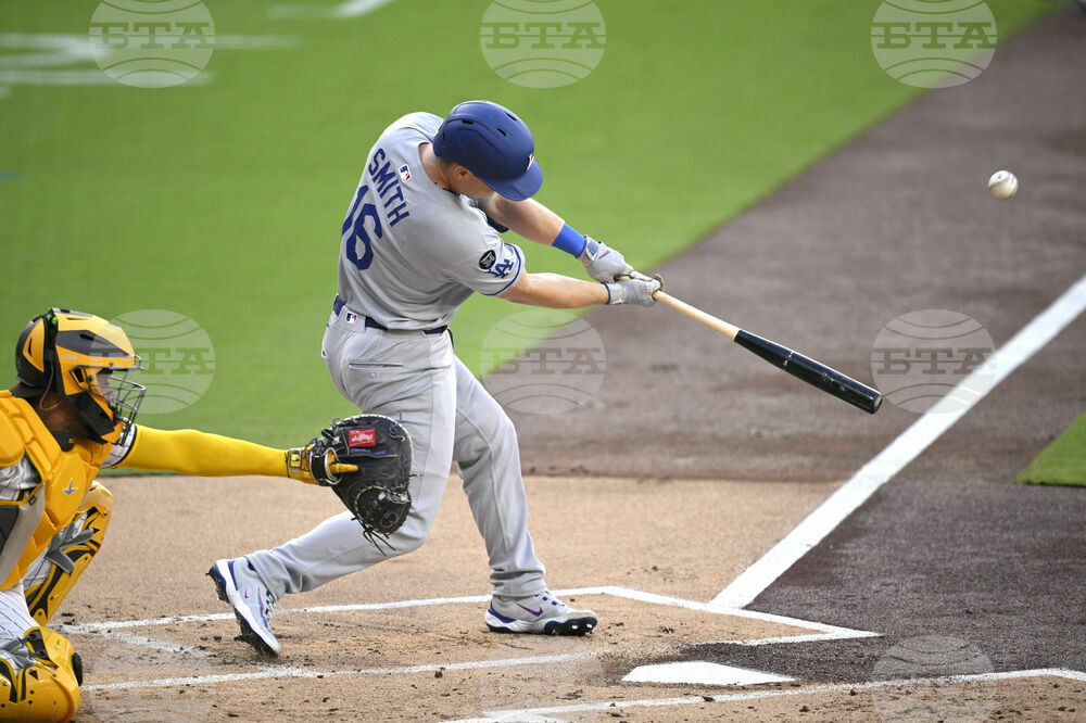 Dodgers Padres Baseball