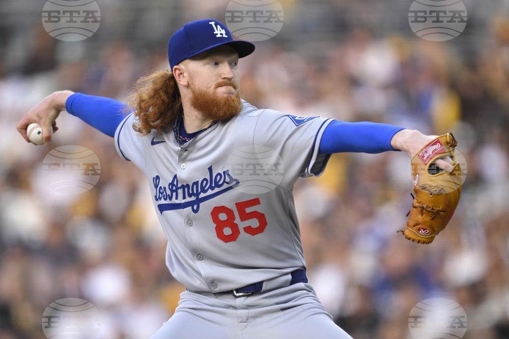 Dodgers Padres Baseball
